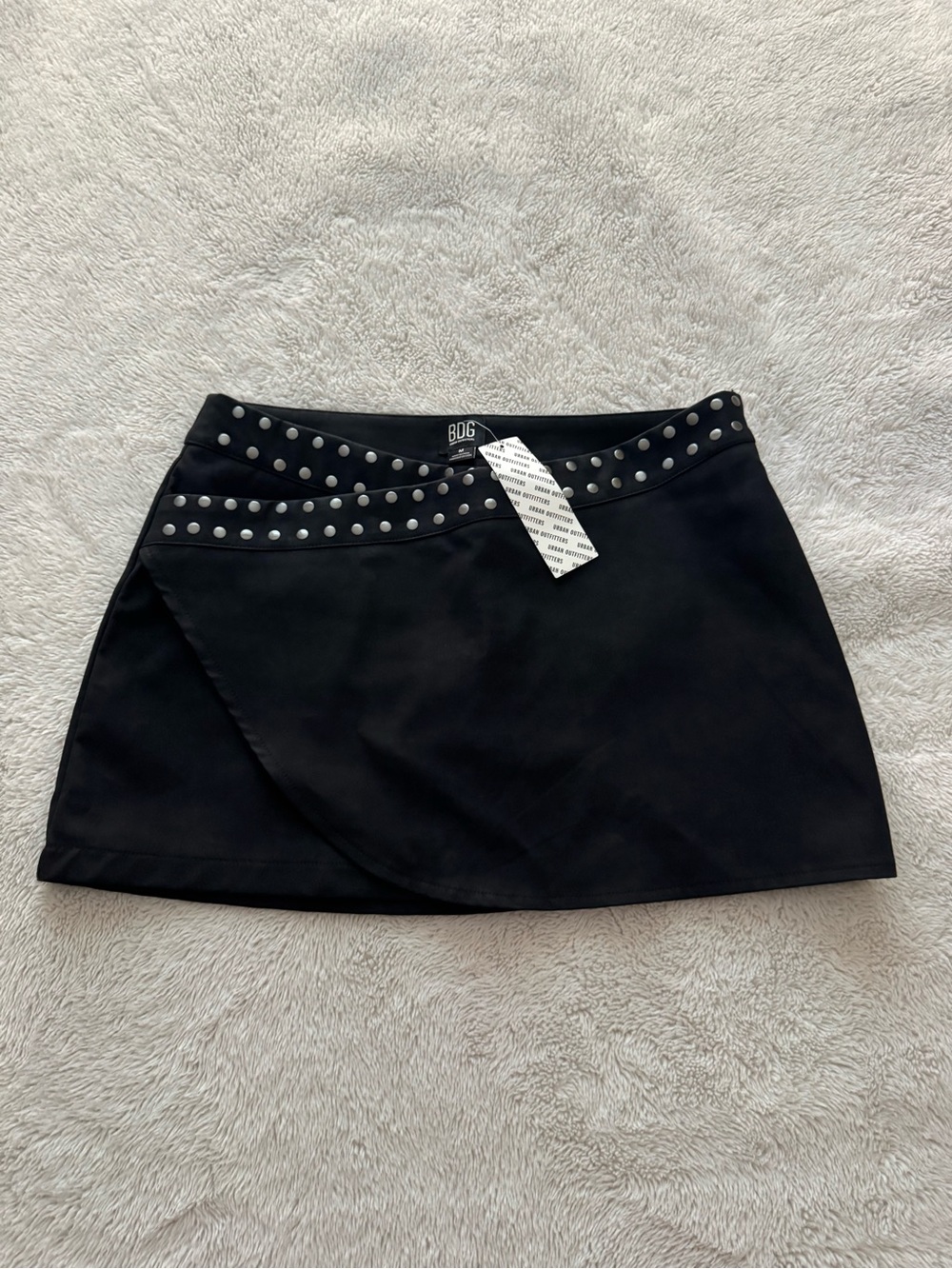 Urban outfitters faux leather skirt